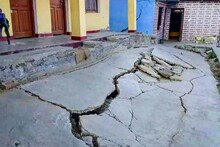 মৃত্যুমুখে দাঁড়িয়েও বসতবাড়ি ছাড়তে নারাজ, যোশীমঠে তুমুল বিক্ষোভ এলাকাবাসীর