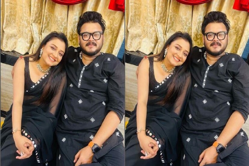 একই সঙ্গে ওয়েব সিরিজে অভিনয় করেছেন ৷ অবশেষে তাঁদের প্রেমের সম্পর্ক পরিণতি পেল ৷ সুদীপ্তা ও স্বর্ণশেখরের আগামী জীবন সুখের হোক ৷ ছবি সৌজন্যে ইনস্টাগ্রাম ৷