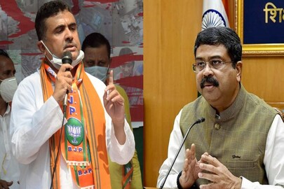 ধর্মেন্দ্র প্রধানকে নালিশ শুভেন্দু অধিকারীর।