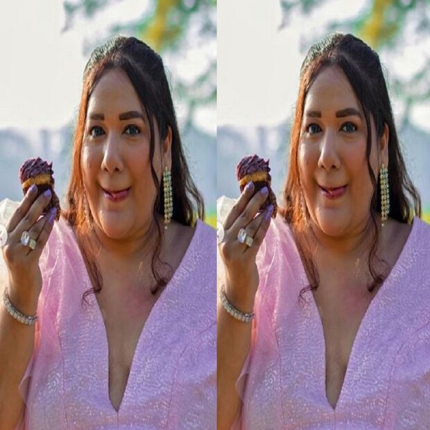 মোটা হলেও যে ফ্যাশন র‍্যাম্প কাঁপানো যায় তা না দেখলে বোঝা সম্ভব নয় ৷ মুম্বই নিবাসী তানভি গীতা রবিশঙ্কর শাহরুখ খানের পাঠান ছবির বেসরম রং গানের সঙ্গে কোমর দুলিয়ে সবাইকে পিছনে ফেলে দিলেন ৷ ছবি সৌজন্যে ইনস্টাগ্রাম ৷