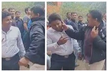 মন্ত্রীর সামনেই যুবককে সপাটে চড়! দিদির সুরক্ষা কবচে ফের বিতর্ক, এবার দত্তপুকুরে