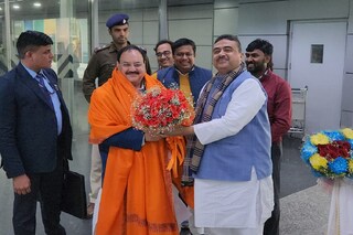 কলকাতায় জেপি নাড্ডা