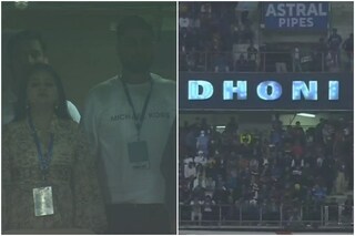 MS DHONI AT RANCHI