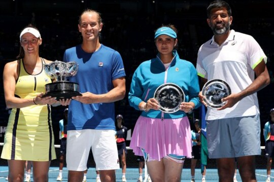 Sania Mirza and Rohan Bopanna