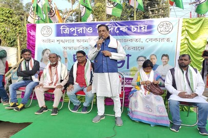 ত্রিপুরায় ঘর গোছাচ্ছে তৃণমূল