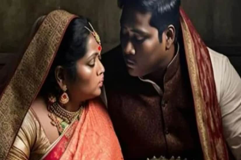 একে অপরের দিকে তাকিয়ে রয়েছেন আবেশে। বর-কনে দুজনের আধবোজা চোখে এক ইথার তরঙ্গ খেলে যাচ্ছে। কিন্তু তারপর? মস্তো বড় মাছ বর-কনের কোলে। যা দেখলে ছিটকে যাবেন আপনিও। এমন বিয়ের ছবিই সম্প্রতি সোশ্যাল মিডিয়ায় তোলপাড় ফেলে দিয়েছে। একে অপরের দিকে তাকিয়ে রয়েছেন আবেশে। বর-কনে দুজনের আধবোজা চোখে এক ইথার তরঙ্গ খেলে যাচ্ছে। কিন্তু তারপর? মস্তো বড় মাছ বর-কনের কোলে। যা দেখলে ছিটকে যাবেন আপনিও। এমন বিয়ের ছবিই সম্প্রতি সোশ্যাল মিডিয়ায় তোলপাড় ফেলে দিয়েছে।