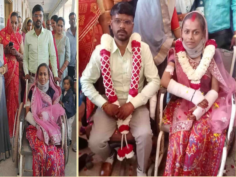 সেখানেই বিয়ের নানান অনুষ্ঠান অনুষ্ঠিত হয় ৷ হাসপাতালেই বিয়ের গান গেয়ে বিয়ের নানান অনুষ্ঠান সম্পন্ন হয় ৷