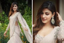 ১২ হাত কাপড়ে এমন সুন্দর সাজ, রিয়াকে চেনাই যেন যাচ্ছে না!