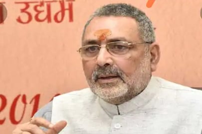 কেন্দ্রীয় মন্ত্রী গিরিরাজ সিং। 