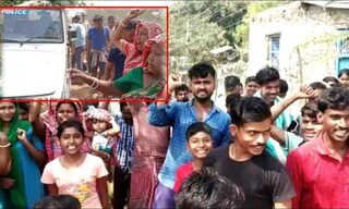 ভরতপুরে পুলিশ কে ঘিরে বিক্ষোভ