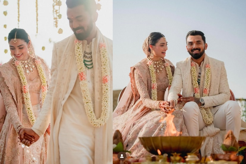 কেএল রাহুল-আথিয়া শেট্টি: ২০১৯ সালে প্রেমের বাঁধনে বাঁধা পড়েছিলেন এই জুটি। ভারতীয় ক্রিকেট টিমের তারকা ব্যাটসম্যান কেএল রাহুলের প্রেমের সম্পর্কের সূচনা আথিয়া শেট্টির সঙ্গে। চলতি বছর ২৩ জানুয়ারি সুনীল শেট্টির খান্ডালার খামারবাড়ি ‘জাহান’-এ বসেছিল বিয়ের আসর। বিয়ের পর্ব মেটার পরেই নিজেদের সম্পর্কের কথা ঘোষণা করেন তাঁরা। তার আগে পর্যন্ত কখনও নিজের প্রেমের কথা স্বীকার করেননি কেউই।