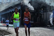 লক্ষ্য পরিকাঠামো উন্নয়ন, টয় ট্রেনকে সাক্ষী রেখেই হয়ে গেল ম্যারাথন