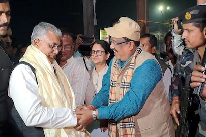 শিলিগুড়িতে দিলীপ ঘোষ। 