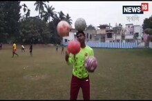 দারিদ্রতাকে হারিয়ে ফুটবল জাগলিং করে বিশ্ব রেকর্ড গড়তে চান হুগলির দীপক