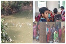 পুকুরপাড়ে গাছের নীচে অস্বাস্থ্যকর পরিবেশে শিশুদের রান্না, ICDS সেন্টারে দুর্দশা