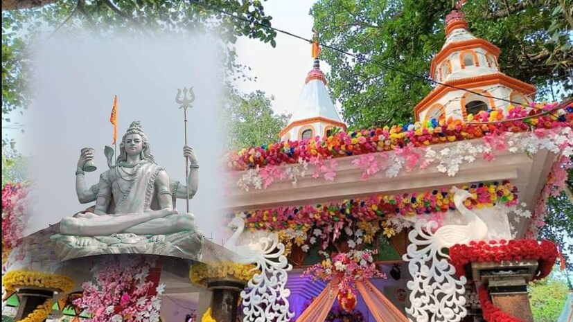 হিন্দু পুরাণ অনুসারে এখানকার শিবলিঙ্গকে বলা হয় স্বয়ম্ভু জ্যোতির্লিঙ্গ। এই স্বয়ম্ভু কথার অর্থ যে পাতাল থেকে একাই উঠে এসেছে। আর এখন সাত দিন ধরে চলবে মেলা। সাজানো হয়েছে মন্দির চত্বর। সাত দিন মেলা শেষে হবে প্রসাদ বিতরণ।নিজস্ব ছবি ৷