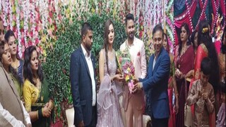 মুকেশ কুমারের বাগদান অনুষ্ঠান। 