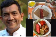 ঠান্ডা চিকেন টিক্কার সঙ্গে তরমুজ, শশা! এয়ারইন্ডিয়ার খাবারে তোপ শেফ সঞ্জীব কপূরের