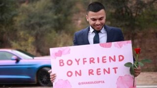 ভাড়ার বিনিময়ে বয়ফ্রেন্ড হতে ইচ্ছুক এই তরুণের নাম শকুল গুপ্তা