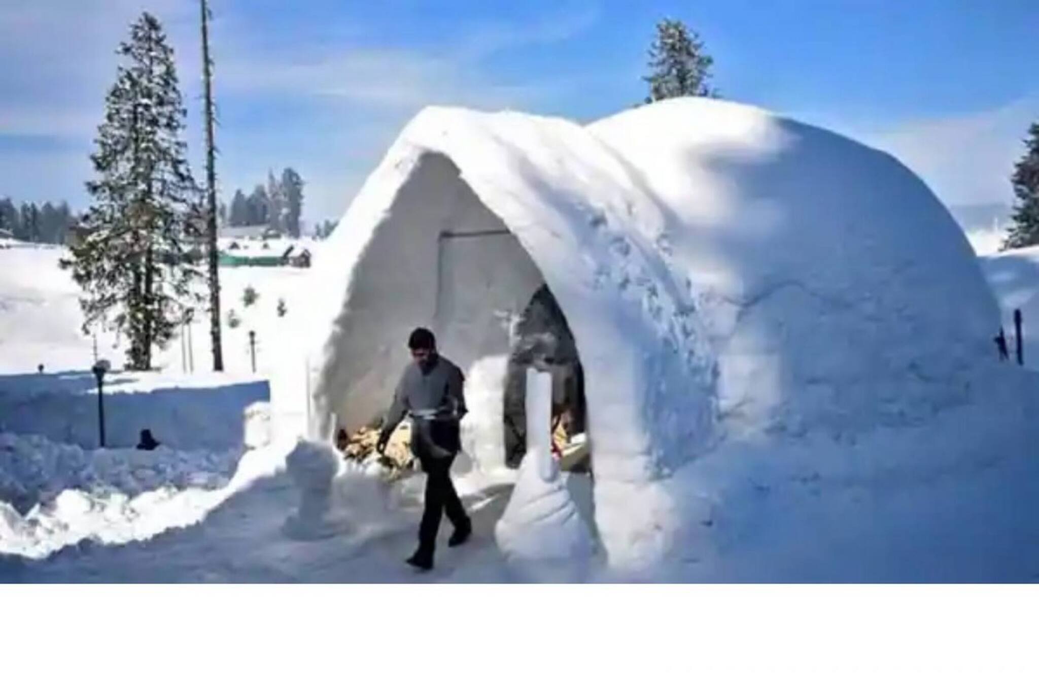 বরফঢাকা পাহাড়ের মাঝে ইগলু রেস্তরাঁয় স্বর্গীয় অনুভূতি! জানুন এ দেশের কোথায়