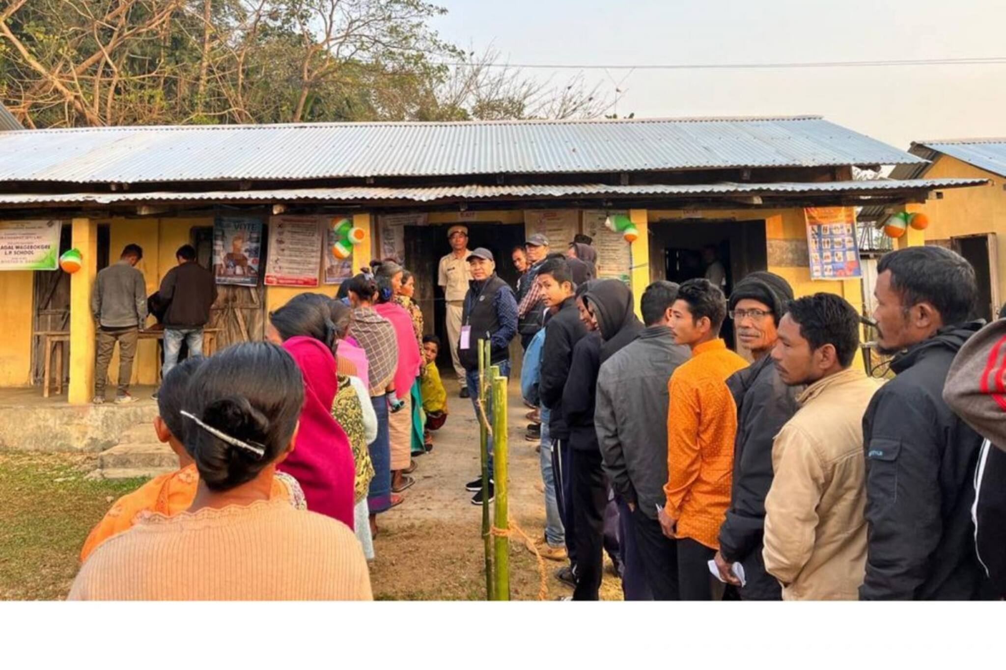 লড়াই পঞ্চমুখী, আজ সকাল থেকে উৎসবের মেজাজে ভোট মেঘালয়ে