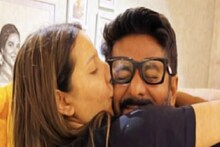 শুভশ্রীর চুমুর চোটে ওলট-পালট রাজের চশমা! বিশেষ দিনে বরকে আদর নায়িকার