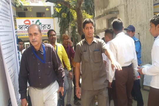 পর্ষদ সভাপতি রামানুজ গঙ্গোপাধ্যায়