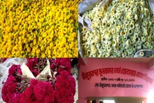 ঠাকুরনগর ফুল বাজারের ফুলই এখন পৌঁছে যাচ্ছে ভিন রাজ্যে