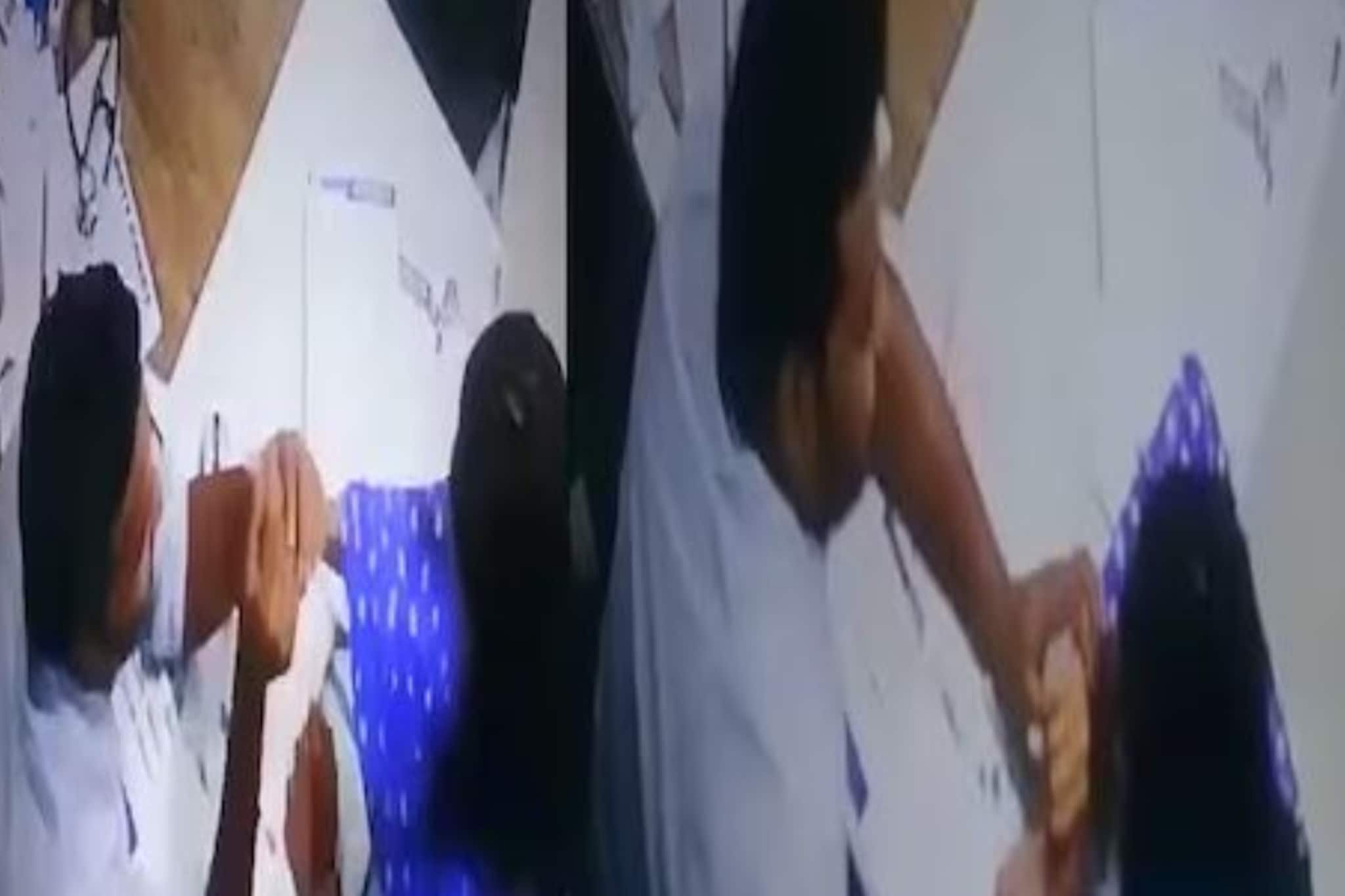 চিকিৎসা পরে হবে! মহিলার সঙ্গে চুটিয়ে রোম্যান্সে ব্যস্ত ডাক্তার, ভিডিও হল ভাইরাল