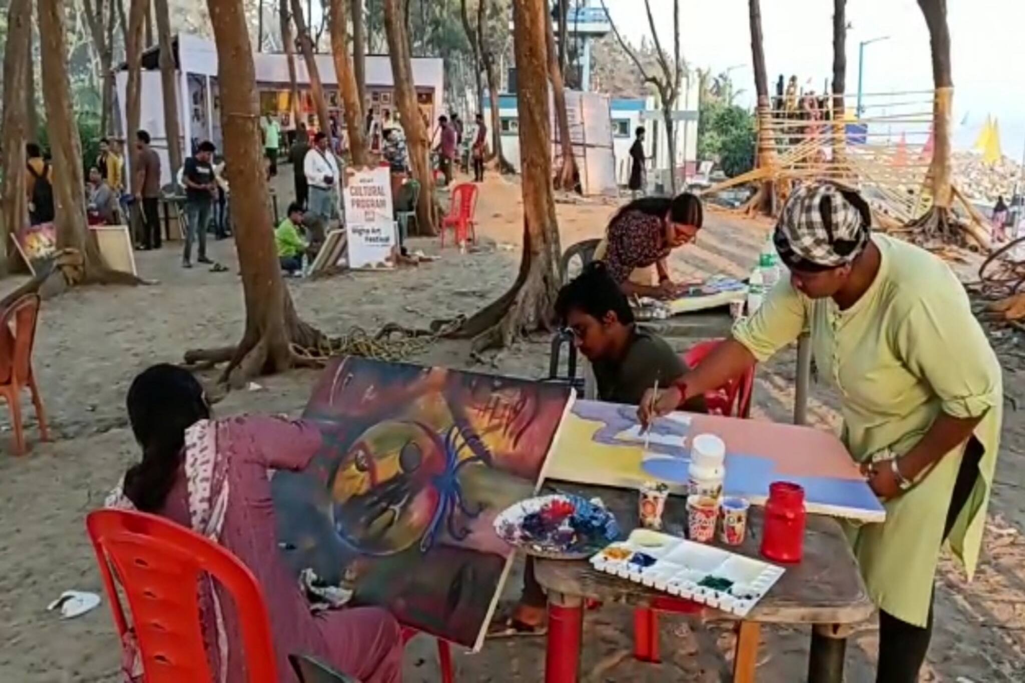 দিঘা আর্ট ফেস্টিভ্যাল, সৈকত নগরীর মুকুটে আরেক পালক