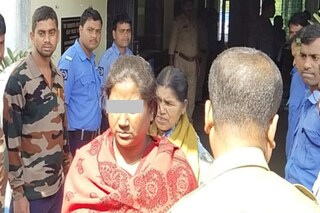 housewife and lover are stripped off and beaten  as a result of extra marital affair