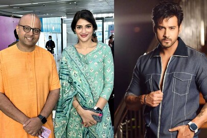 গৌর গোপাল দাসের সঙ্গে দেখা করলেন যশ এবং নুসরত