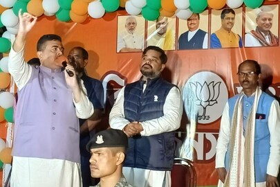ত্রিপুরায় উন্নয়নের কান্ডারি বিজেপিই