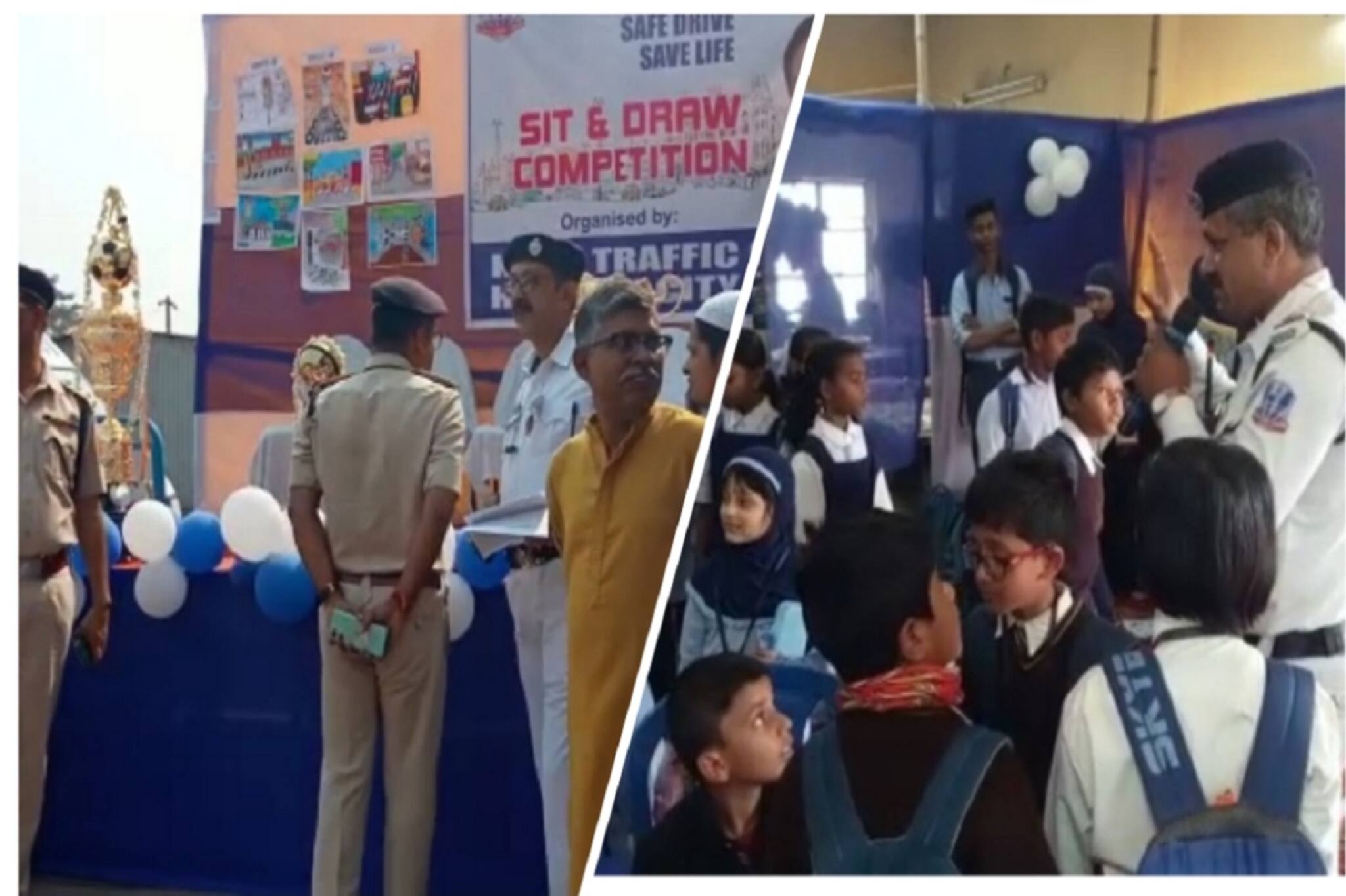 রোড অ্যাক্সিডেন্ট ঠেকাতে পরিবারের শিশু ও মহিলাদের দ্বারস্থ পুলিশ!