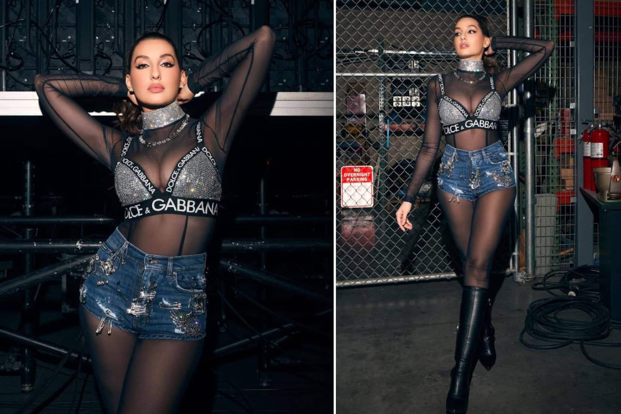 পোশাকের উপর অন্তর্বাস পরেছেন নোরা? নিমেষে ছবি ভাইরাল, দেখুন