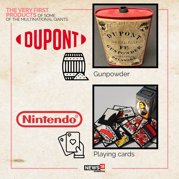 Nintendoর প্রথম প্রোডাক্ট ছিল খেলার তাস, Dupont বানাত গান পাউডার