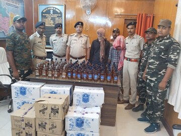 বিপুল পরিমাণ বিদেশি মদ উদ্ধার