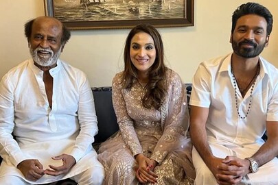 রজনীকান্ত, ঐশ্বর্য এবং ধনুষ
