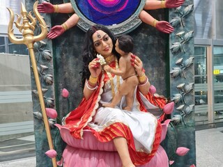 বরাহনগরের প্রতিমা এবার শোভা বাড়াবে দমদম বিমানবন্দরের