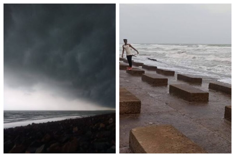  সকাল থেকে বৃষ্টি, মাঝেমধ্যে মেঘের ফাঁক দিয়ে সূর্য্য উঁকি মারলেও বেশির ভাগ সময়ই আকাশের মুখ ভার৷ চৈত্র মাসে এমনই অচেনা রূপ দিঘার! আবহাওয়া দেখে বর্ষাকাল বলেও ভুল হতে পারে৷  তথ্য ও ছবি- সুজিত ভৌমিক