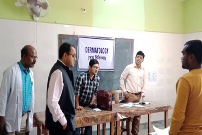 হবিবপুরে দুয়ারে ডাক্তার