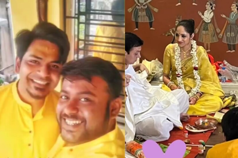 গায়ে হলুদের আচার-অনুষ্ঠানের ছবিও শেয়ার করেছেন মোহর। বাঙালি রীতি মেনেই বিয়ে করছেন তাঁরা। বর-কনে এক জায়গায় না থাকলেও দু’জনেই যে অধীর আগ্রহে অপেক্ষা করছেন সন্ধ্যা অনুষ্ঠানের। যখন দেখা হবে মুখোমুখি। অগ্নিকে সাক্ষী রেখে বিয়ে সারবেন দুই ভালবাসার মানুষ।