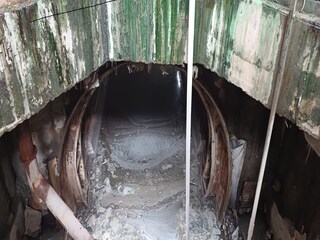 বউবাজারে টানেলস তৈরির কাজ 