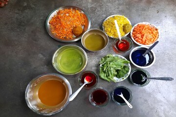 ফুল-শাক-বিট-গাজর