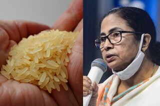 কেন্দ্রের চাল নিয়ে বড় অভিযোগ মমতার। (প্রতীকী ছবি)