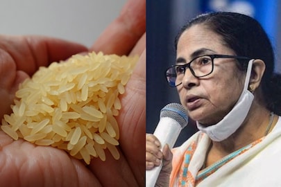 কেন্দ্রের চাল নিয়ে বড় অভিযোগ মমতার। (প্রতীকী ছবি)