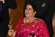 সজ্জায় হাতির শৈল্পিক উপস্থিতি,অস্কারসন্ধ্যায় বিজয়ী গুনীতকে সাজান এক বঙ্গসন্তান