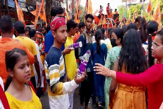 রাম নবমীতে সম্প্রীতির ছবি শিলিগুড়িতে।
