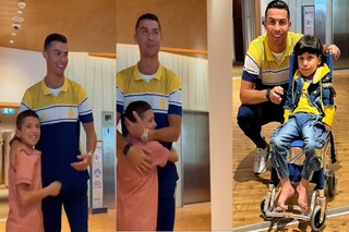 সিরিয়ার ভূমিকম্পে বাবা হারানো শিশুর পাশে রোনাল্ডো