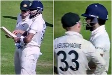 খেলা চলাকালীন হঠাৎই কোহলির ব্যাট পরীক্ষা করে দেখলেন স্মিথ-লাবুশানে, কারণটা কী